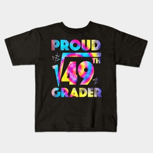 Proud 7th Grade Square Root of 49 Teachers Students Kids T-Shirt